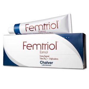 Femtriol Estriol 0.1 Gr Crema Vaginal X 20 Gr + 5 Aplicadores