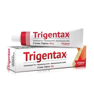 Trigentax Clotrimazol/neomicina/betametasona 0.04/1.0/0.5 Gr Crema X 40 Gr