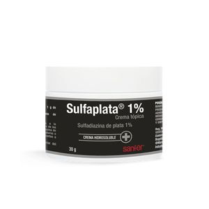 Sulfaplata Sulfadiazina De Plata 1% X 30 Gr