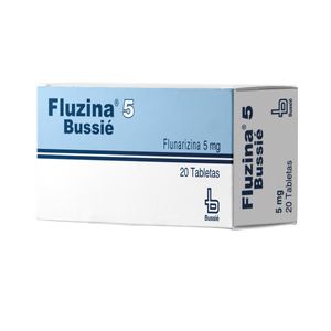 Fluzina Flunarizina 5 Mg X 20 Tabl