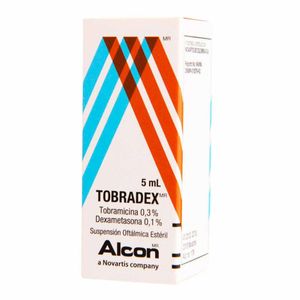 Tobradex Tobramicina/dexametasona 0.3/0.1 Gr Oftalmico X 5 Ml