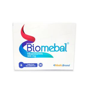Biomebal Nitazoxanida 500 Mg X 6 Tabl