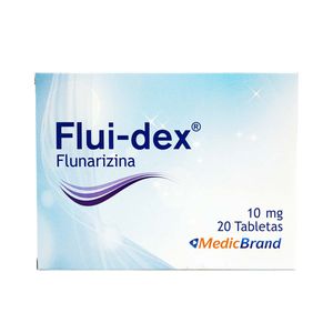 Fluidex Flunarizina 10 Mg X 20 Tabl
