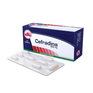 Cefradina 500 Mg X 24 Tabl