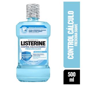 Enjuague Bucal Listerine Control Calculo Zero X 500 Ml