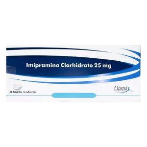 Imipramina 25 Mg X 50 Tabl