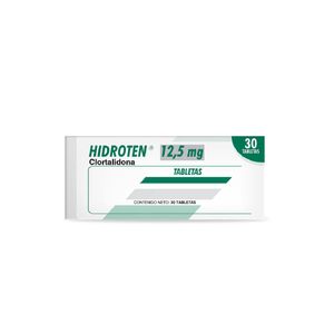 Hidroten Clortalidona 125 Mg X 30 Tabl