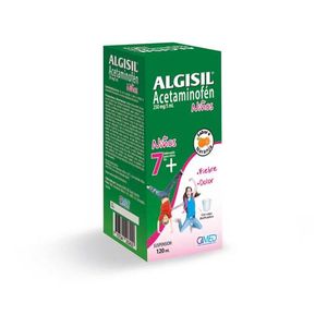Algisil Ninos 7+ Acetaminofen 250 Mg Suspension X 120 Ml