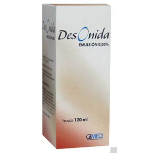 Desonida 0.05% Emulsion X 120 Ml