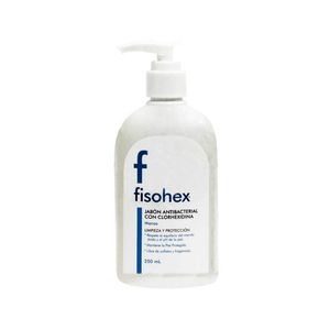 Fisohex Jabon Liquido Manos Antibacterial Frasco X 250 Ml