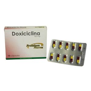 Doxiciclina 100 Mg X 10 Cap Premium Pharma
