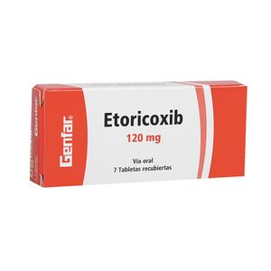 Etoricoxib 120 Mg X 7 Tabl