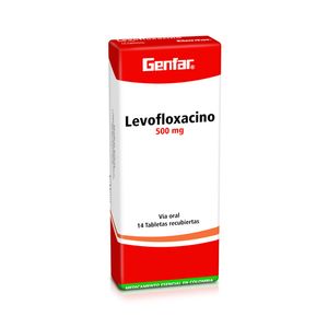 Levofloxacino 500 Mg X 14 Tabl