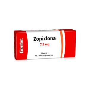 Zopiclona 7.5 Mg X 10 Tabl