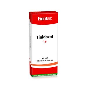 Tinidazol 1 Gr X 4 Tabl