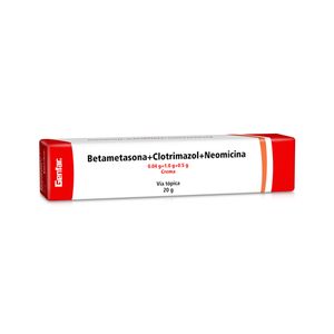 Betametasona+clotrimazol+neomicina 0.04/1/0.5 G X 20 Gr