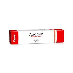 Aciclovir 5% Unguento Topico X 15 Gr