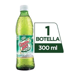 Gaseosa Ginger Canada Dry Ale Botella X 300 Ml