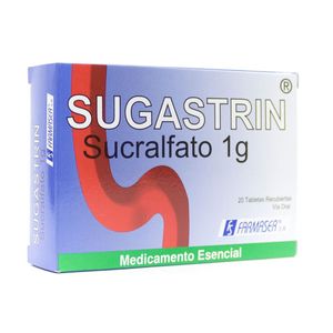 Sugastrin Sucralfato 1 Gr X 20 Tabl