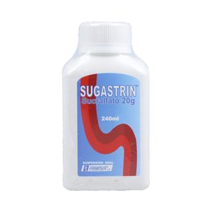 Sugastrin Sucralfato 20 Gr Suspension X 240 Ml