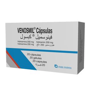 Venosmil Hidrosmina 200 Mg X 20 Cap