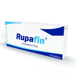 Rupafin Rupatadina 10 Mg  X 10 Tab