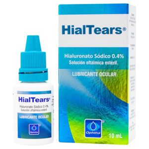 Hialtears Hialuronato Sodico 0.4% Oftalmico X 10 Ml