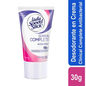 Desodorante Lady Speed Stick Crema Clinical X 30 Gr