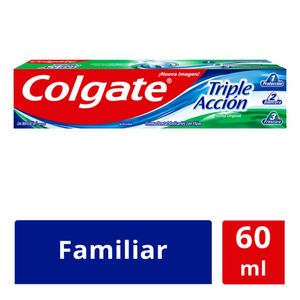 Crema Dental Colgate Triple Accion X 60 Ml