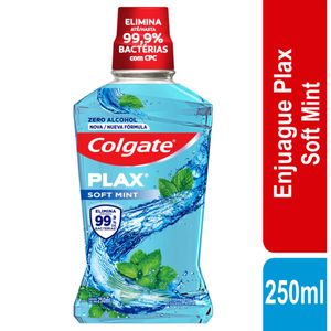 Enjuague Bucal Colgate Plax Soft Mint Frasco X 250 Ml