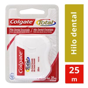 Seda Dental Colgate Total Encerada X 25 Mt