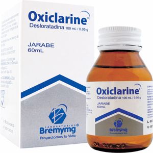 Oxiclarine Desloratadina 1 Mcg Jarabe X 60 Ml