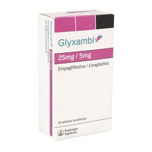 Glyxambi Empagliflozina/linagliptina 25/5 Mg X 30 Tab