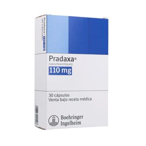 Pradaxa Dabigatran 110 Mg X 30 Cap