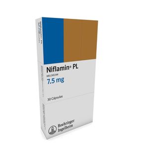 Niflamin Meloxicam Pl 7.5 Mg X 30 Cap