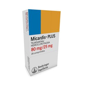 Micardis Plus Telmisartan/hidroclorotiazida 80/25 Mg X 28 Tabl