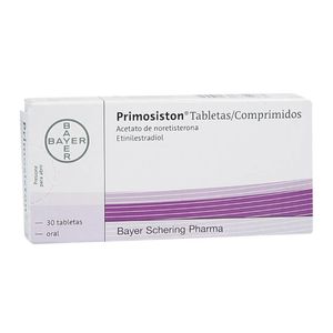 Primosiston Etinilestradiol/noretisterona 0.01/2 Mg X 30 Tabl