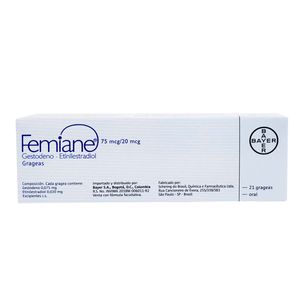 Femiane Gestodeno/etinilestradiol 75/20 Mcg X 21 Tabl