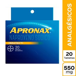Apronax Naproxeno 550 Mg X 20 Tabl