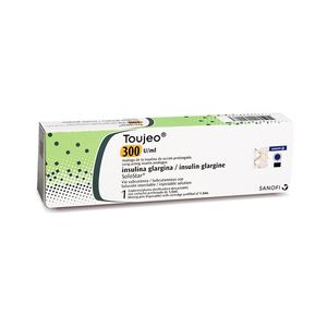 Toujeo Insulina Glargina 300 U.i/ml Amp X 1.5 Ml