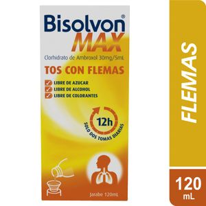 Bisolvon Max Ambroxol Jarabe X 120 Ml