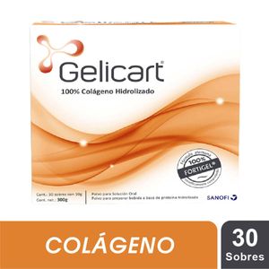 Gelicart Colageno Hidrolizado X 30 Sobres