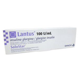 Lantus Solostar Insulina Glargina 100 Ui/ml Amp X 3 Ml