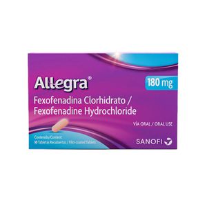 Allegra Fexofenadina 180 Mg X 10 Tabl