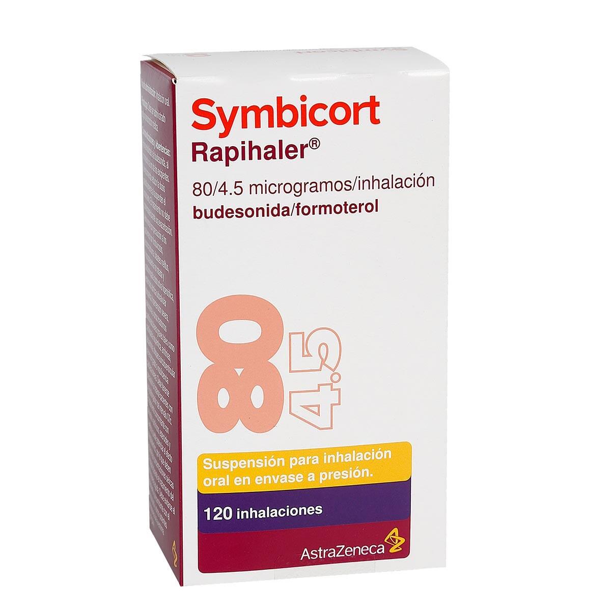 SYMBICORT RAPIHALER 80 MCG/4.5 MCG FRASCO X 120 DOSIS ...
