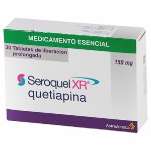 Seroquel Xr Quetiapina 150 Mg X 30 Tabl