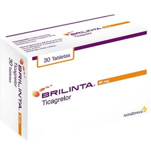 Brilinta Ticagrelor 90 Mg X 30 Tabl