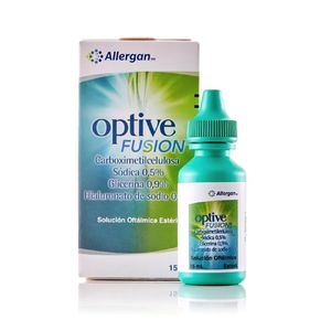 Optive Fusion Glicerina/carboximetilcelulosa 9/5 Mg Oftalmico X 15 Ml