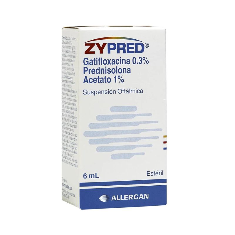 ZYPRED SOLUCION OFTAL FRASCO X 6 ML