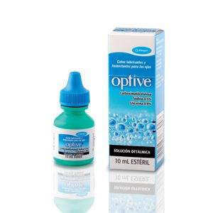 Optive Carboximetilcelulosa/glicerina 5/9 Mg Oftalmico X 10 Ml
